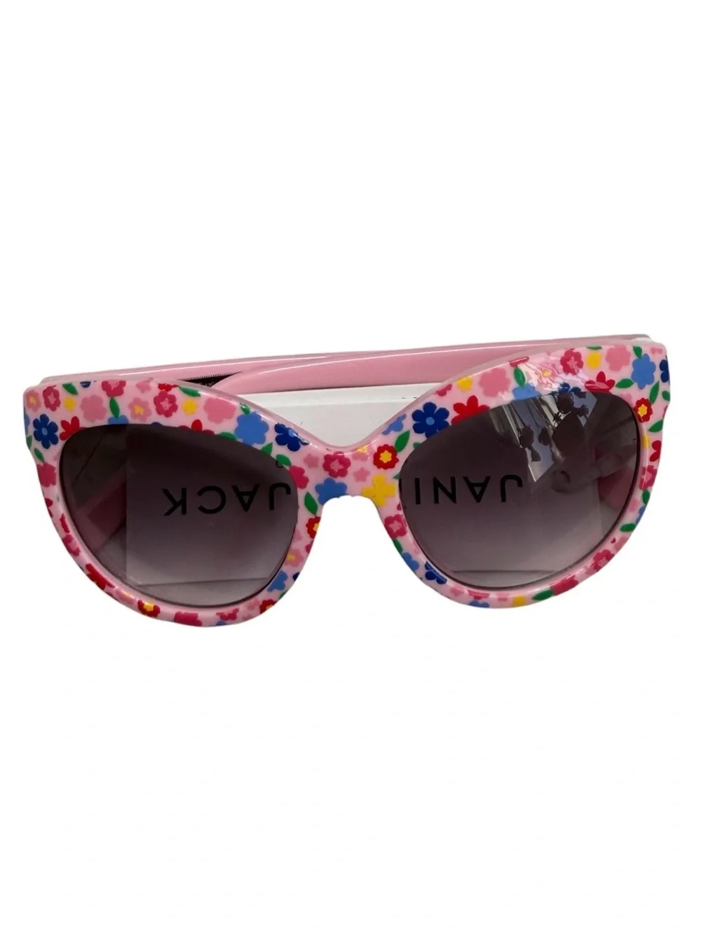 Pink Floral Cat-Eye Sunglasses